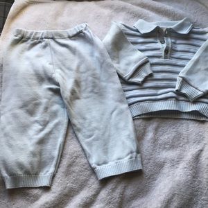 Baby boy size 18 months, light blue 2pc ,NWT